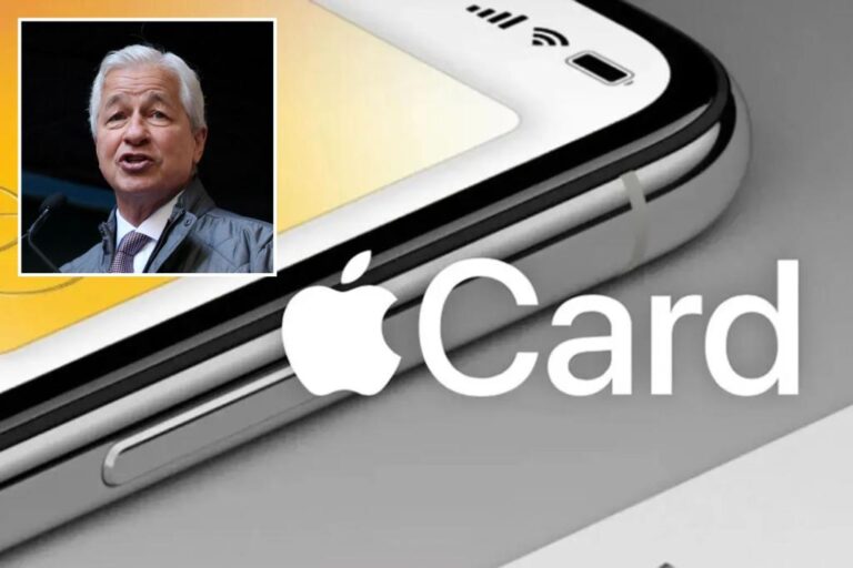 JPMorgan is reportedly in talks with Apple to take over Goldman's credit card program

