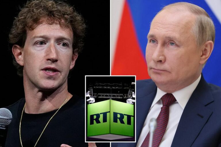 Meta bans Russian media, including RT, from Facebook and Instagram for "foreign interference"

