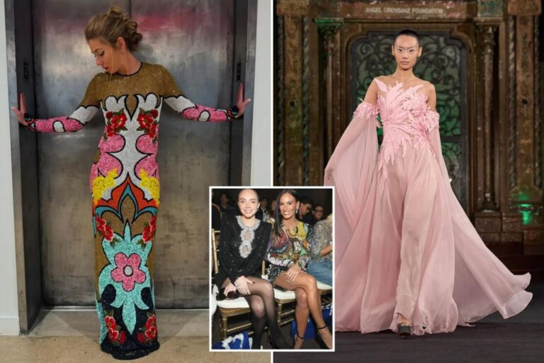 Exclusive | Newly engaged Olympic skier Mikaela Shiffrin rocks a wedding dress at the Naeem Khan show

